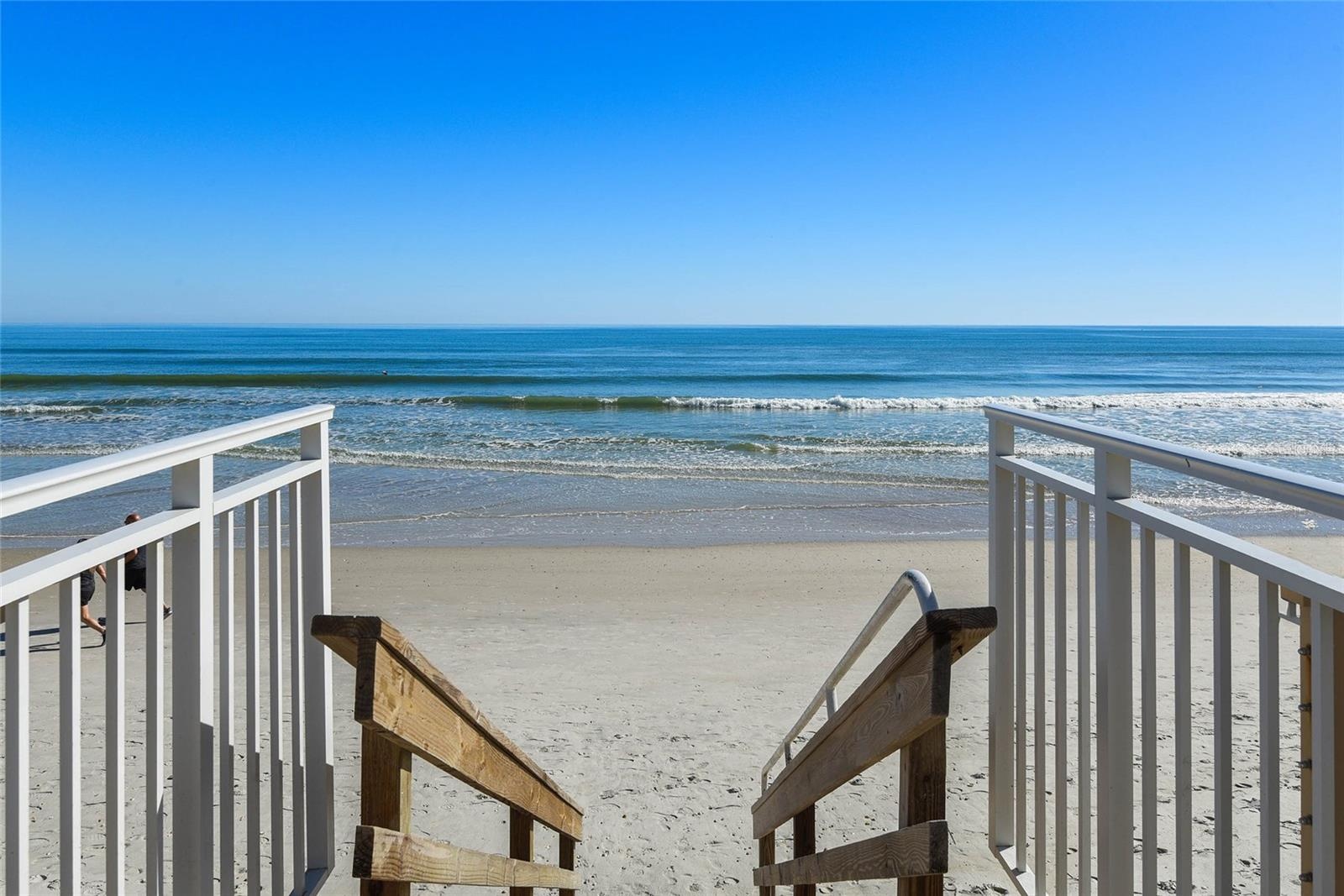 Private Stairs to Beach