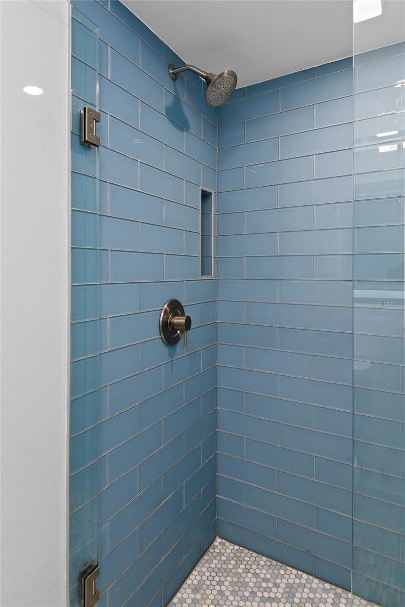 Walk-In Shower in Primary Suite