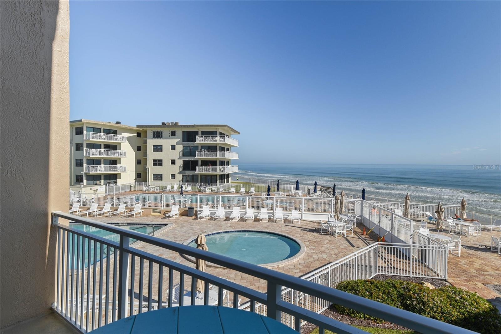 Ocean Front Pools and Sun Deck