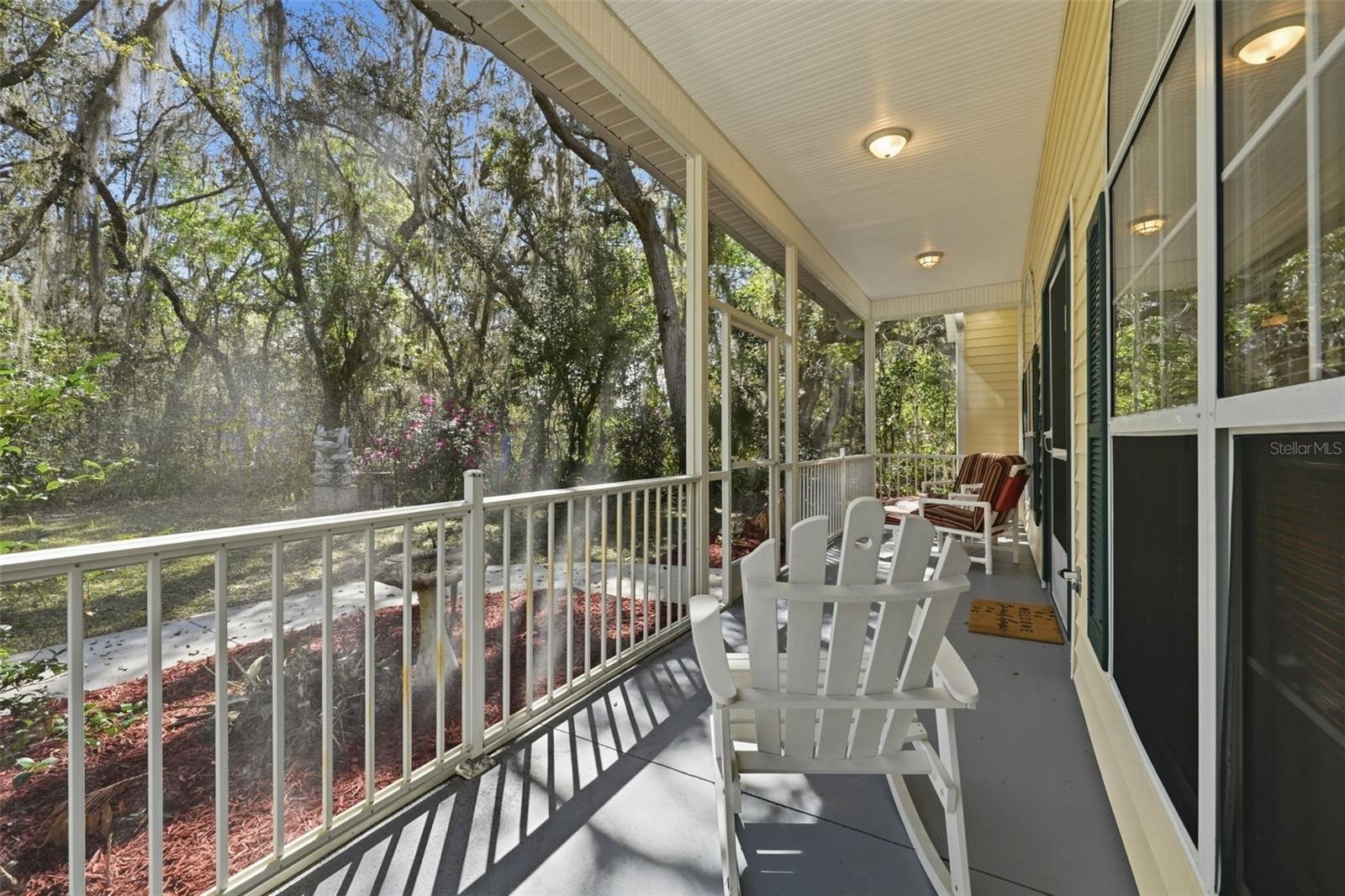 Front Screened Porch Main Residence