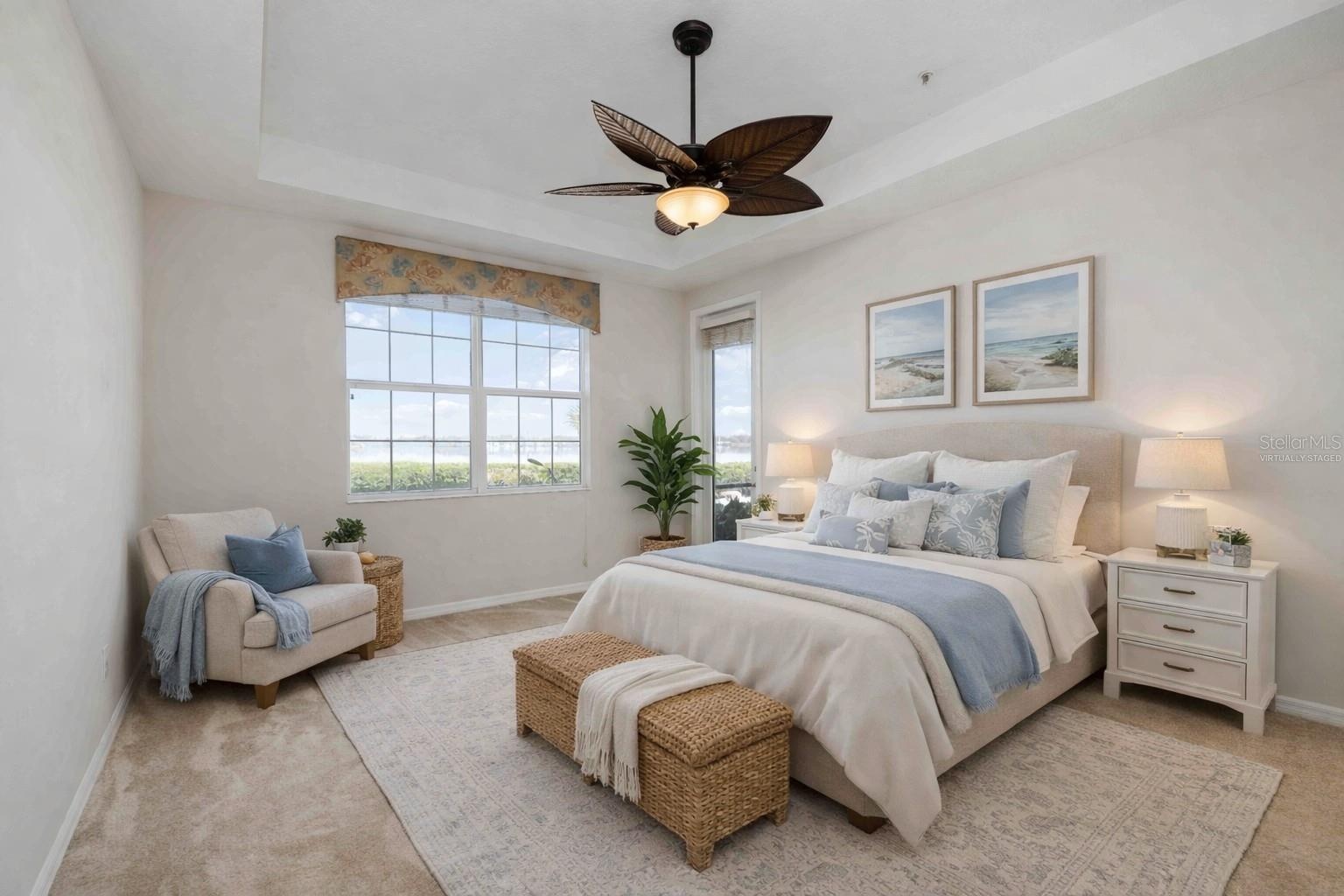 Primary Suite, Virtually Staged