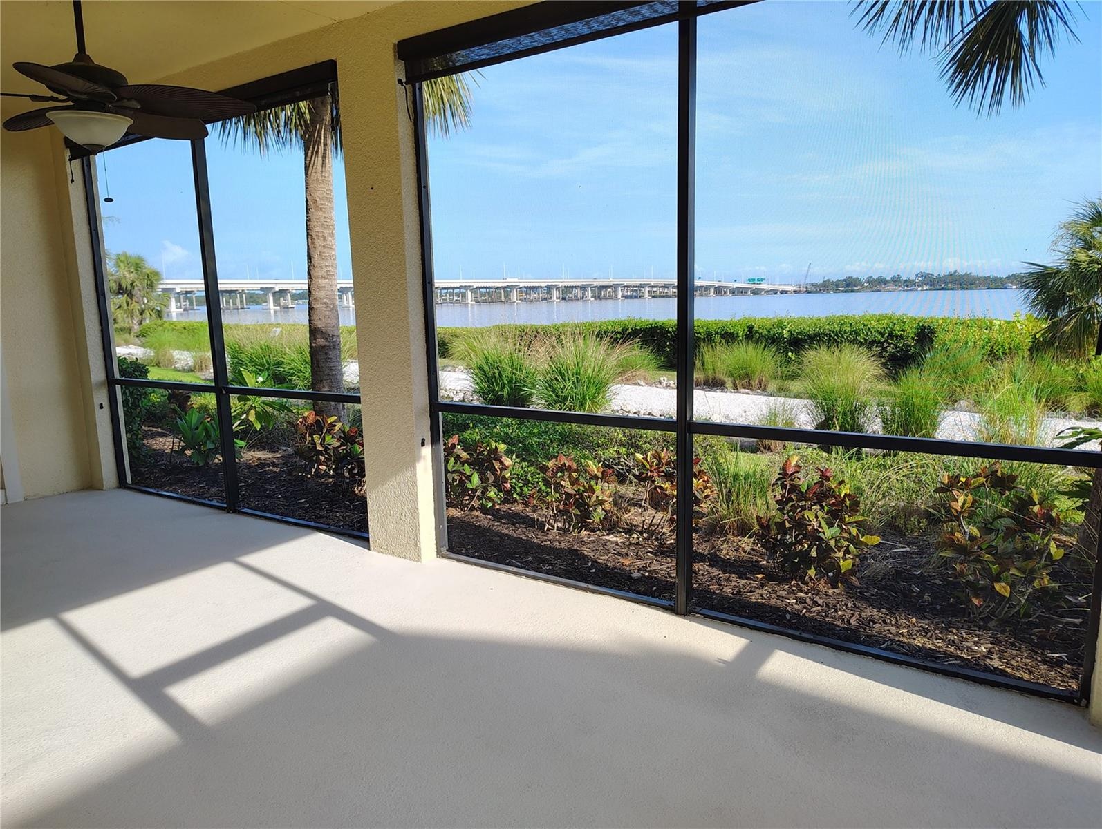 View of Manatee River from the Lanai. Access to the Lanai from the Primary Suite.