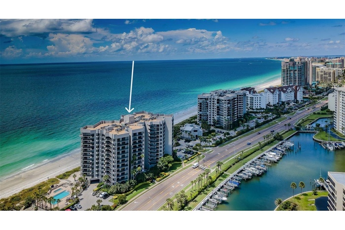 Dan's Island Condo Community on the Pristine sugary sands of Sand Key Beach on Clearwater Beach!