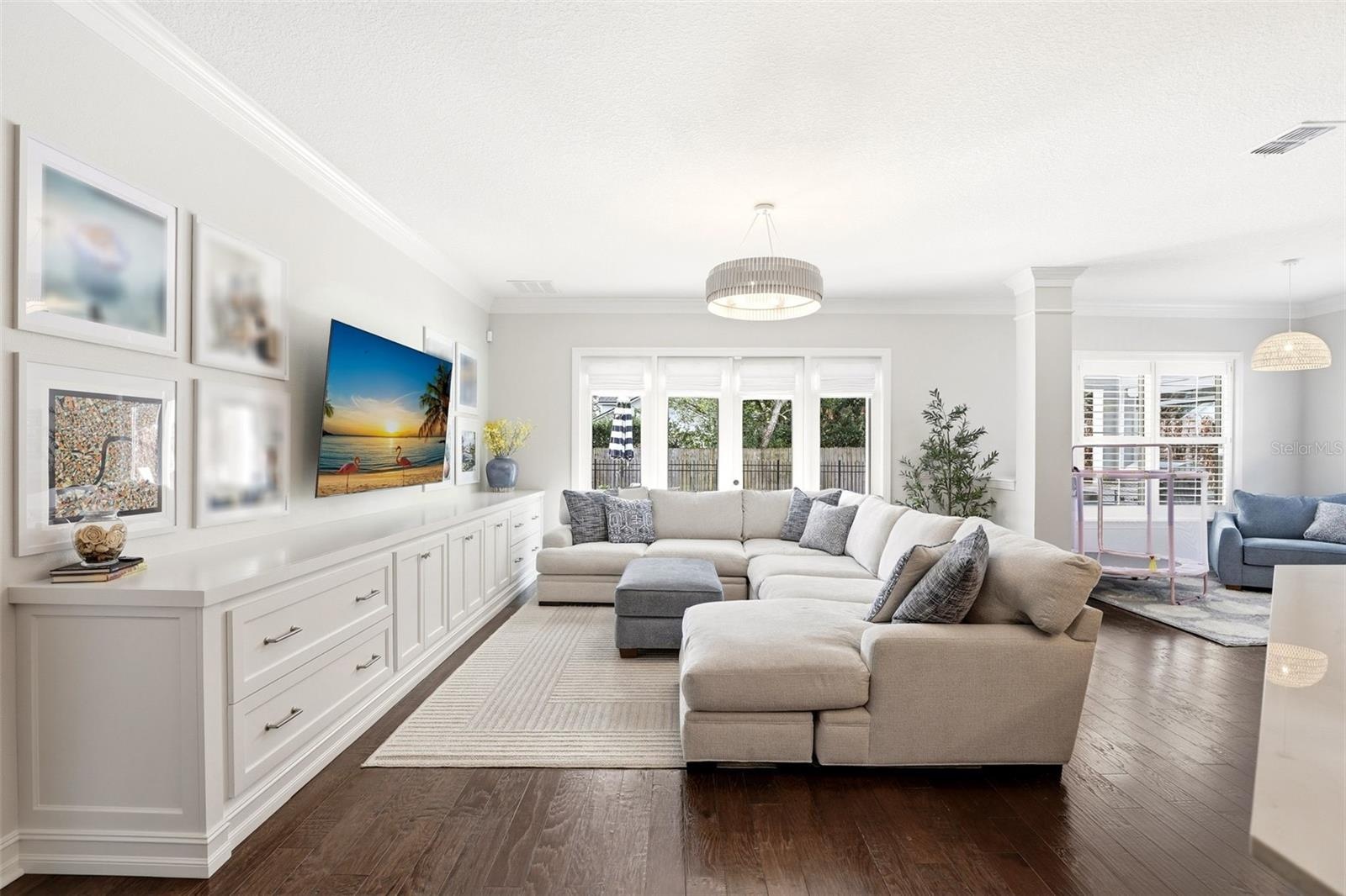 Great Room -Custom Built-In Cabinets
