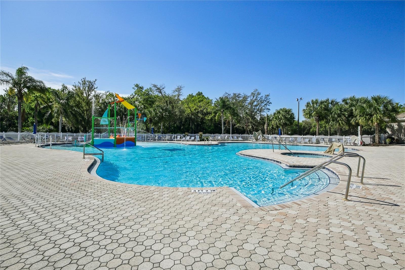 Large Community Amenity with super Fun Newly Installed Children's Splash Pool.