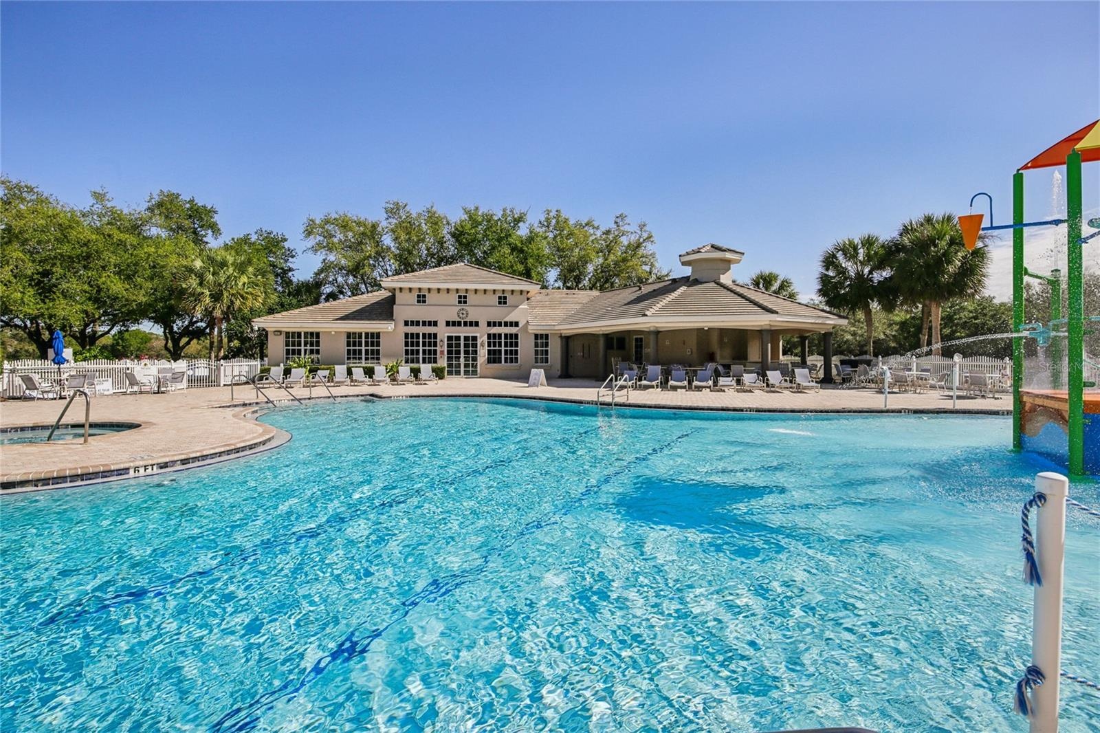 2 Community Club Houses with Pools, covered space for all to enjoy and Resident's Fitness Center with easy access to meet your fitness goals