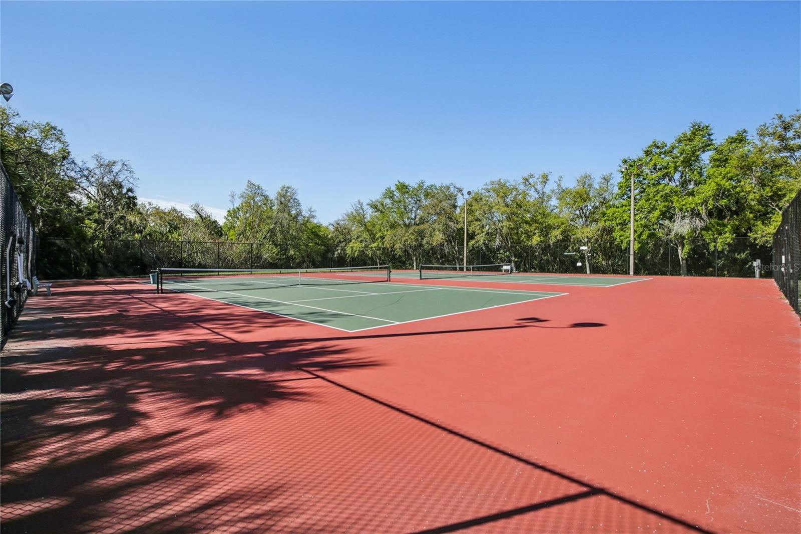 Tennis, Pickleball, LIGHTED courts to meet everyone's schedule.
