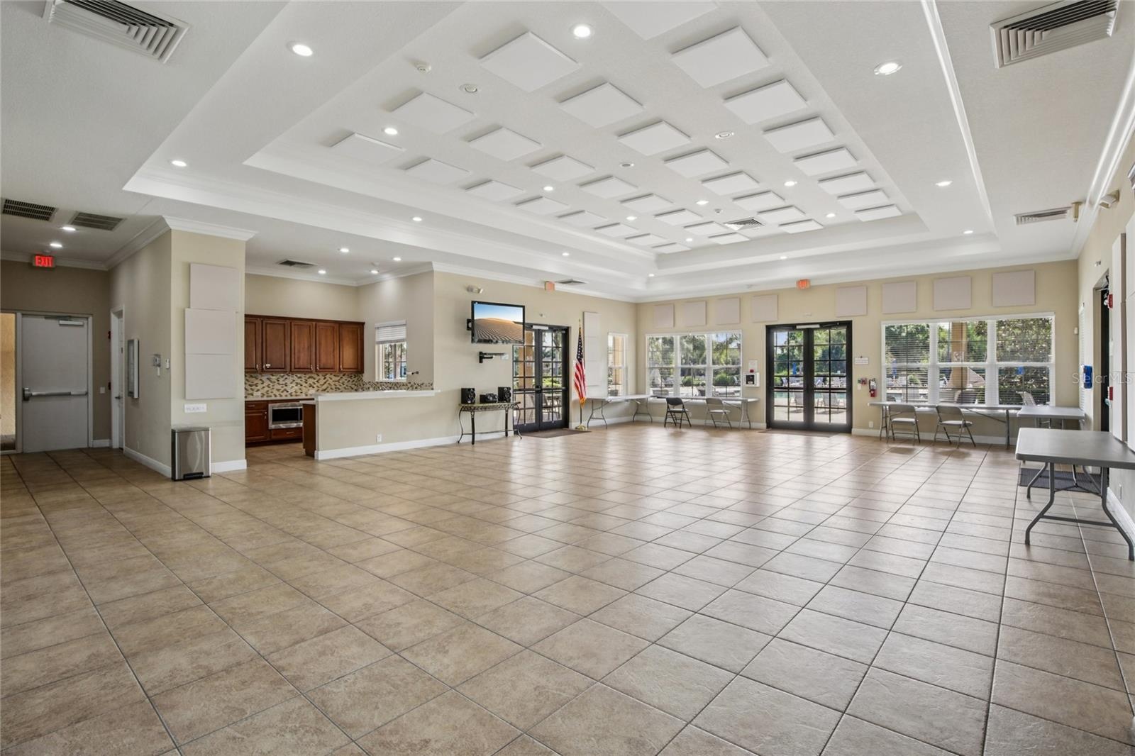 Air conditioned space for Community Meetings, gatherings and fun times.