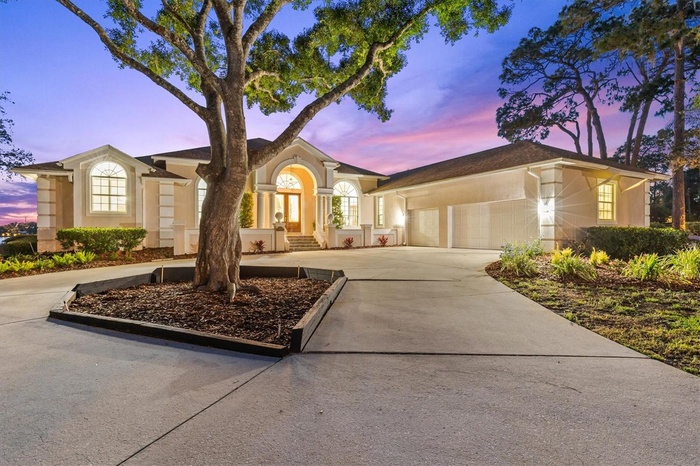 Front view twilight