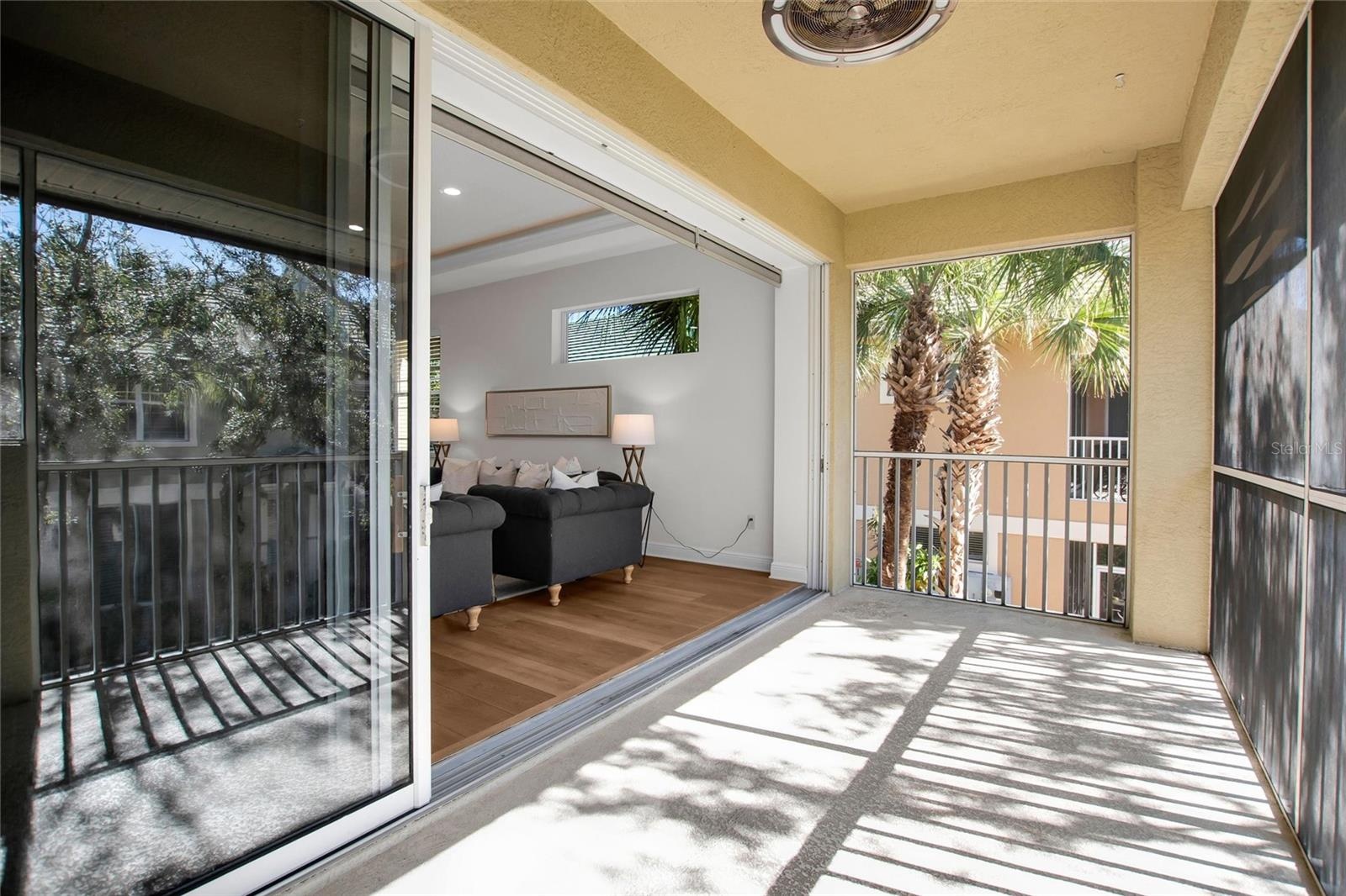 Outdoor balcony
