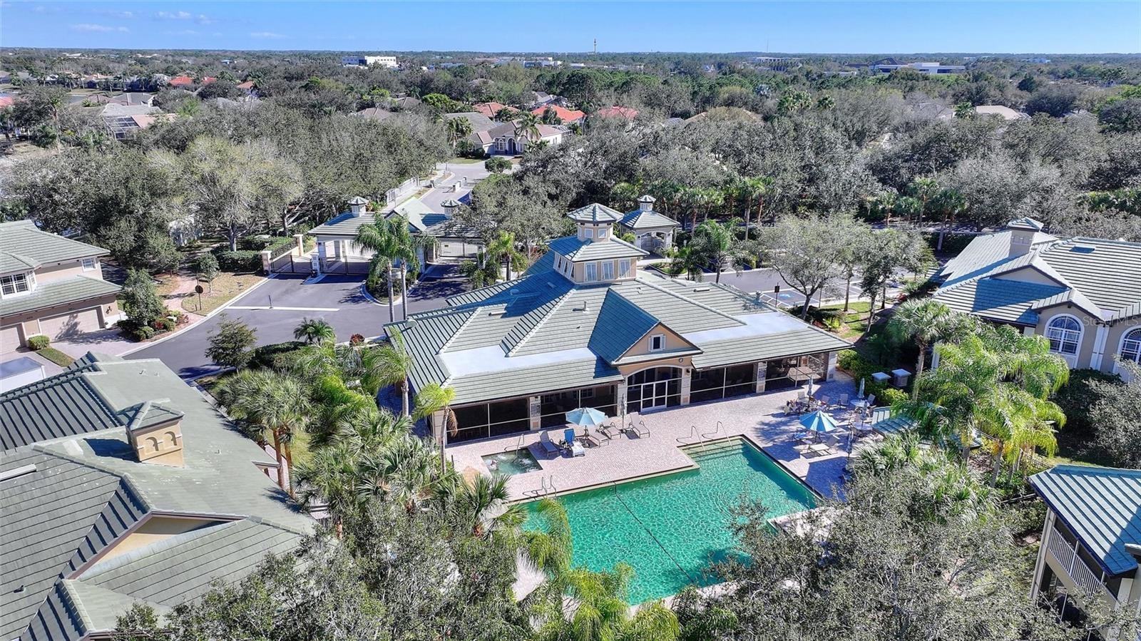 Community Club house and pool