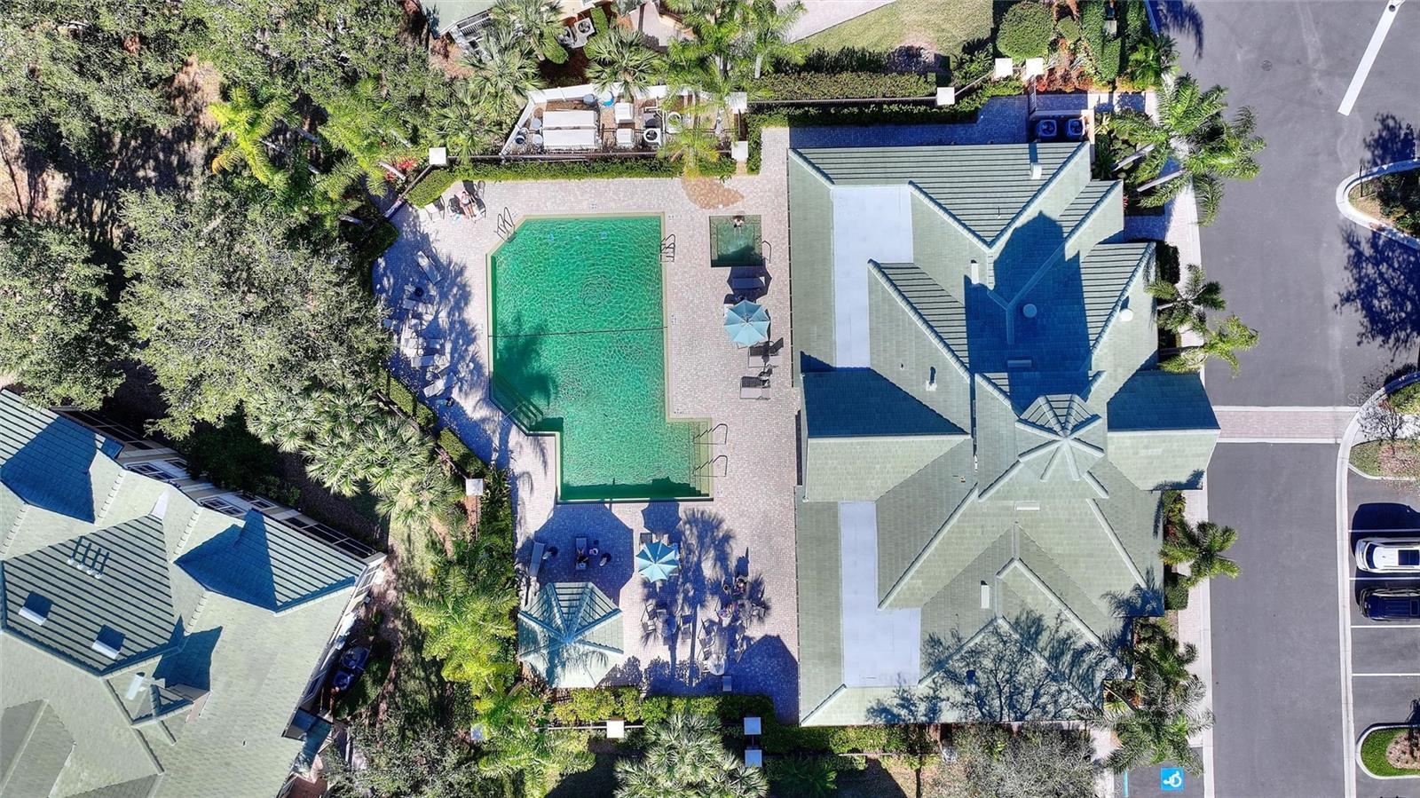 Community Club house and pool