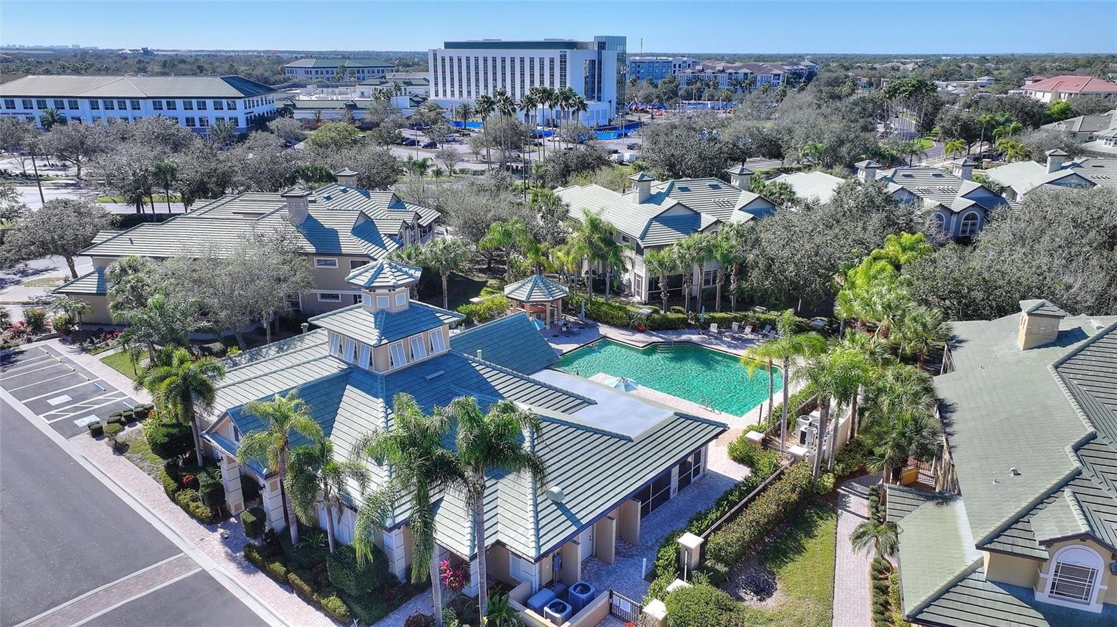 Community Club house and pool