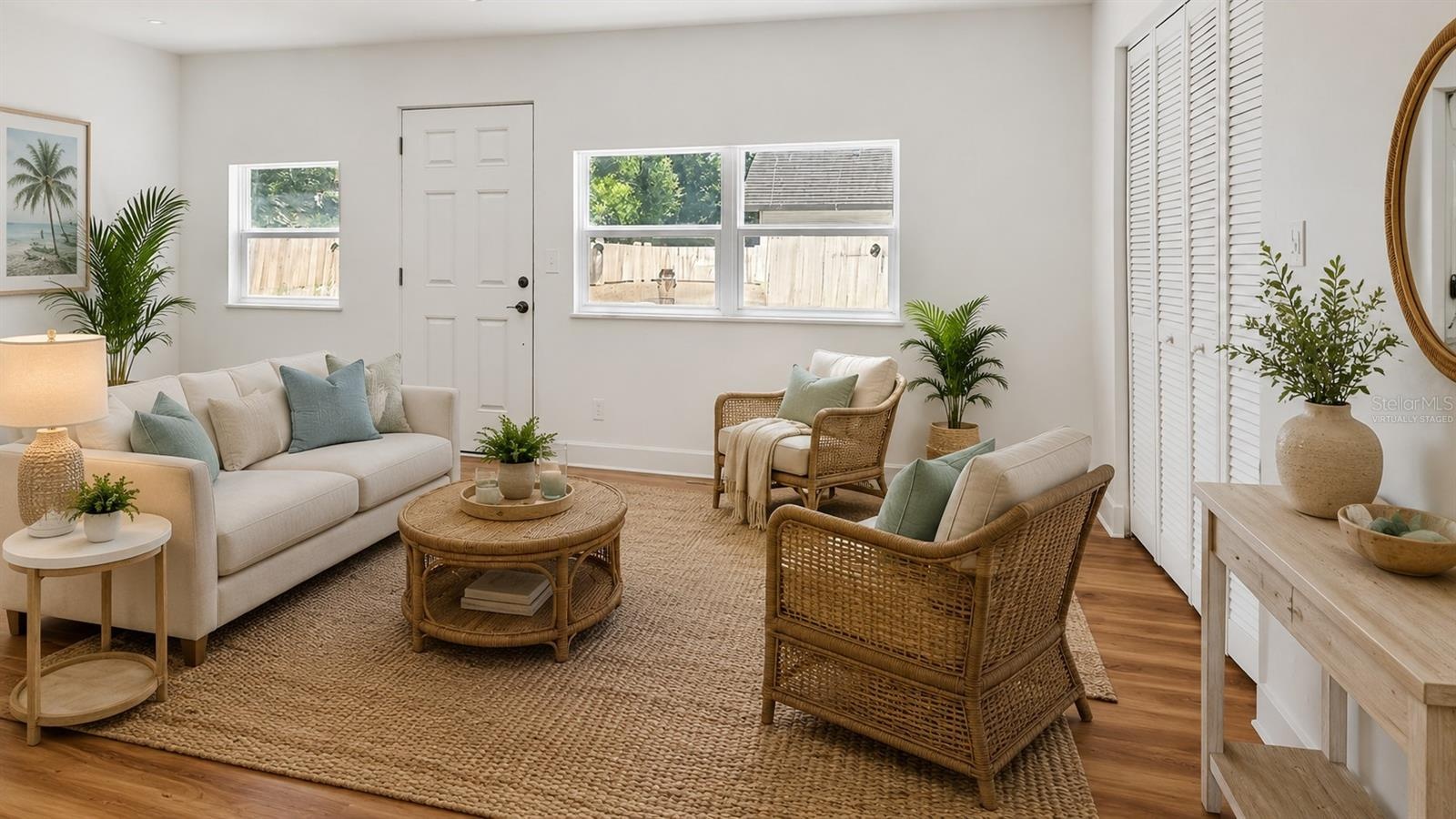 Florida room  Virtually staged