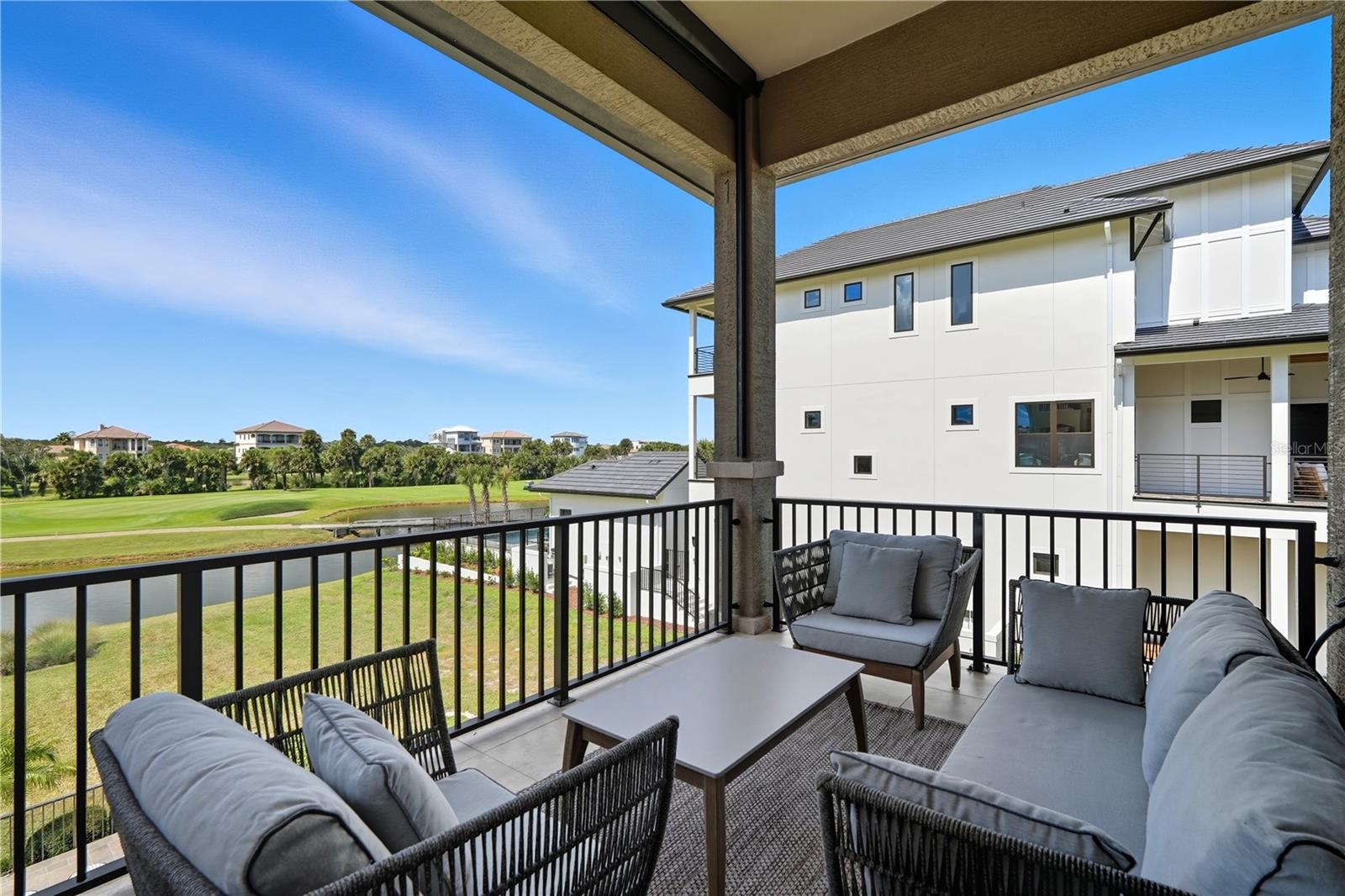 2nd floor back balcony