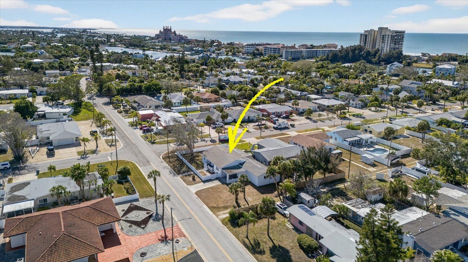 Southward Aerial
