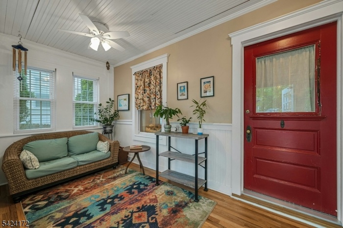Enclosed front porch