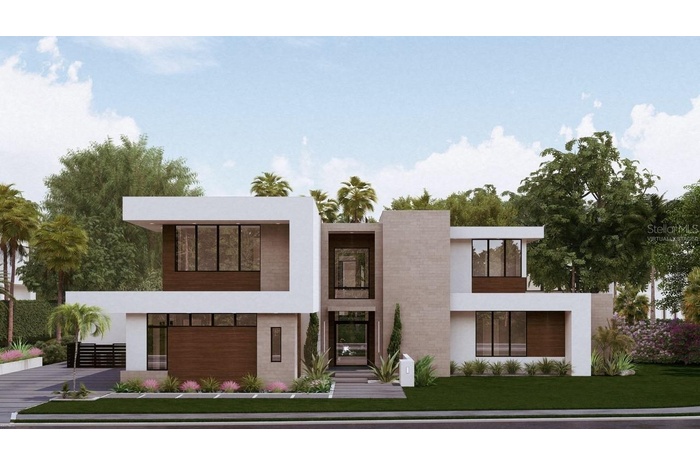 Front Exterior Rendering - Virtually Staged