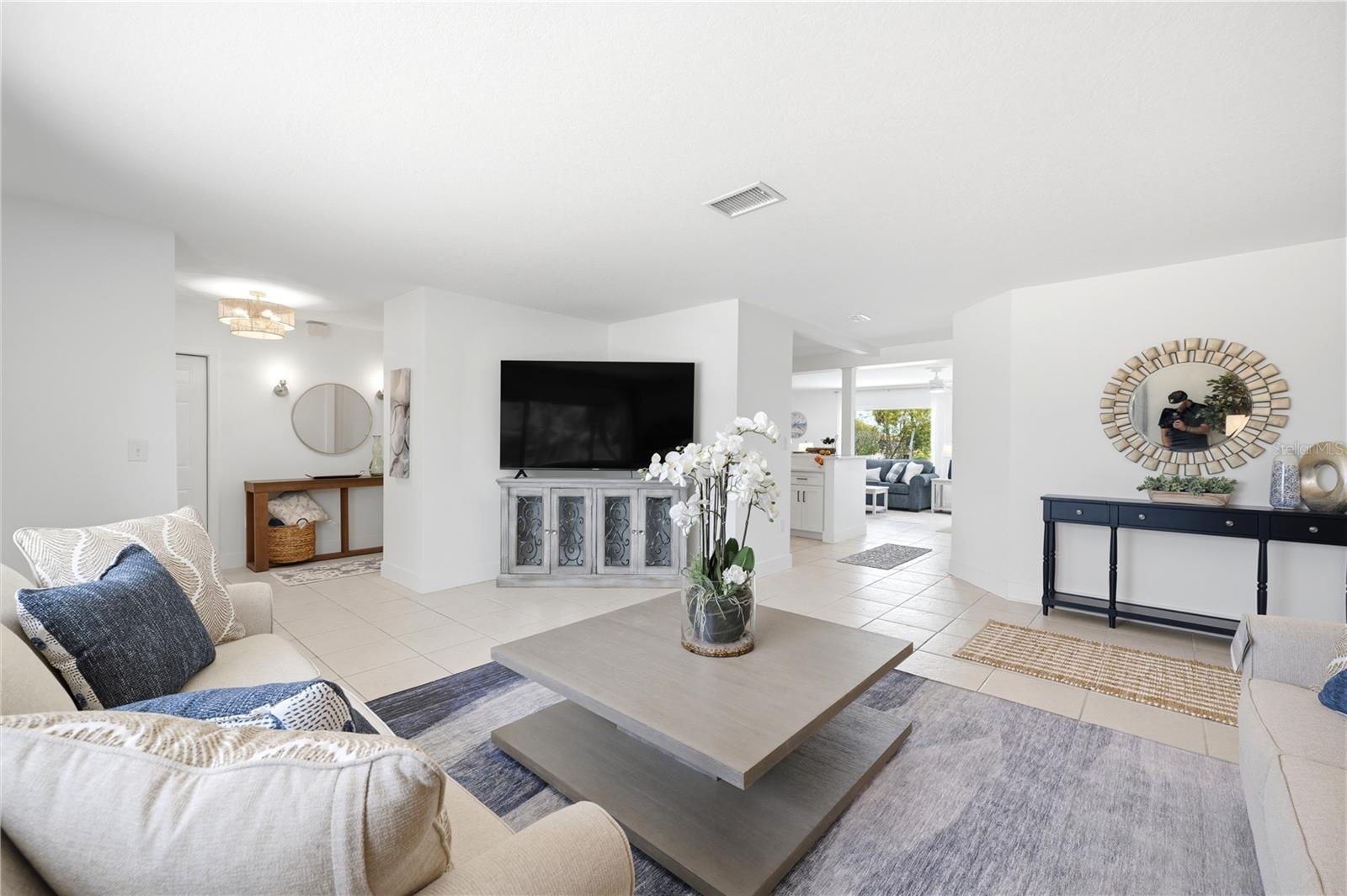 bright open and spacious