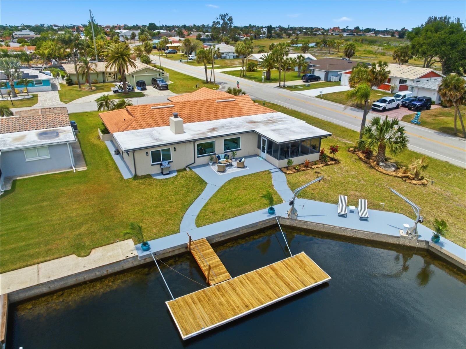 owner has an estimate to install a motorized boat lift