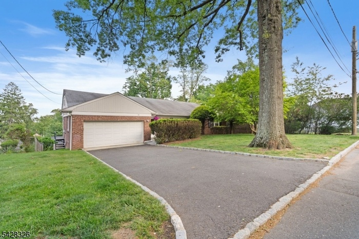 Large driveway