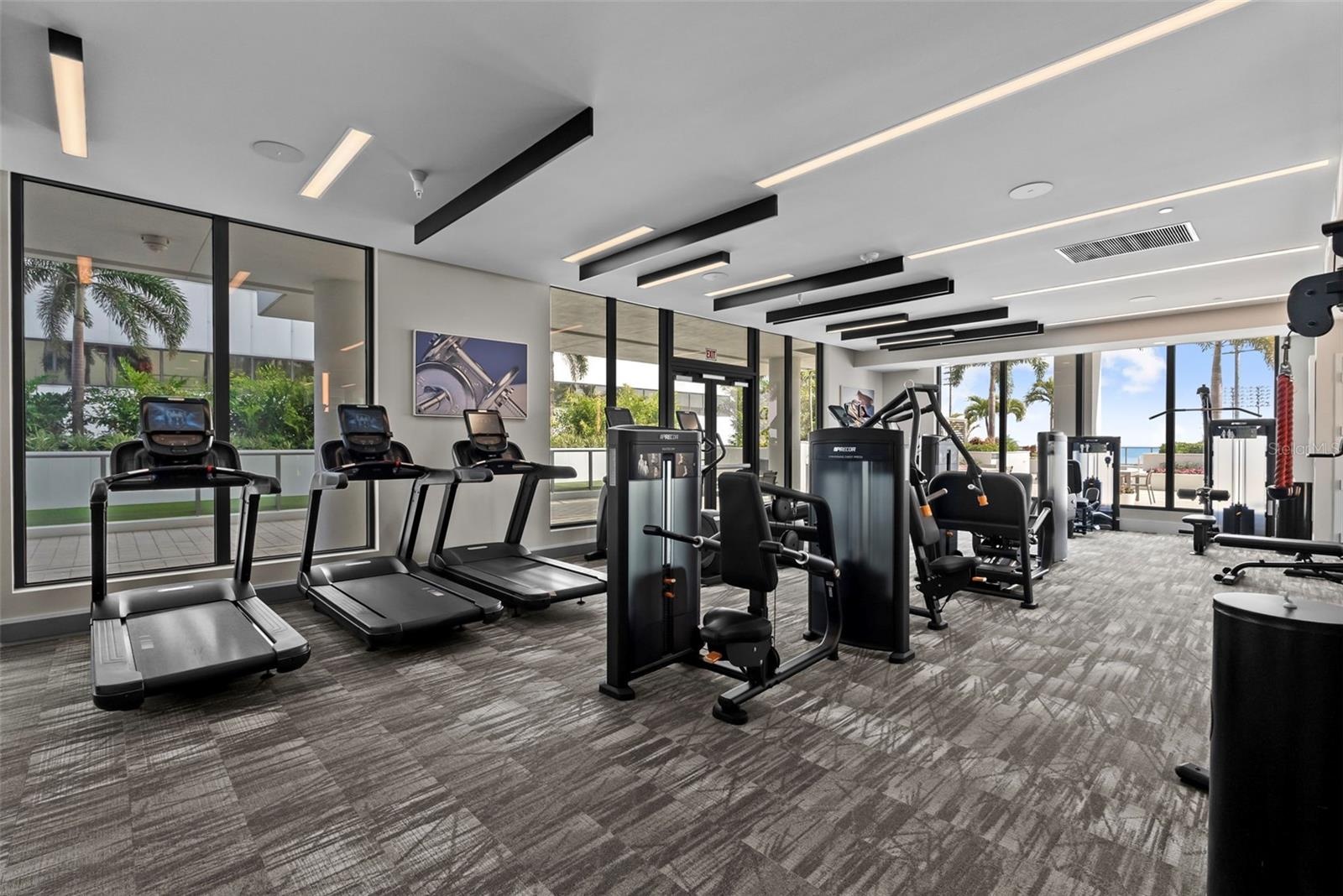 State of the art fitness center