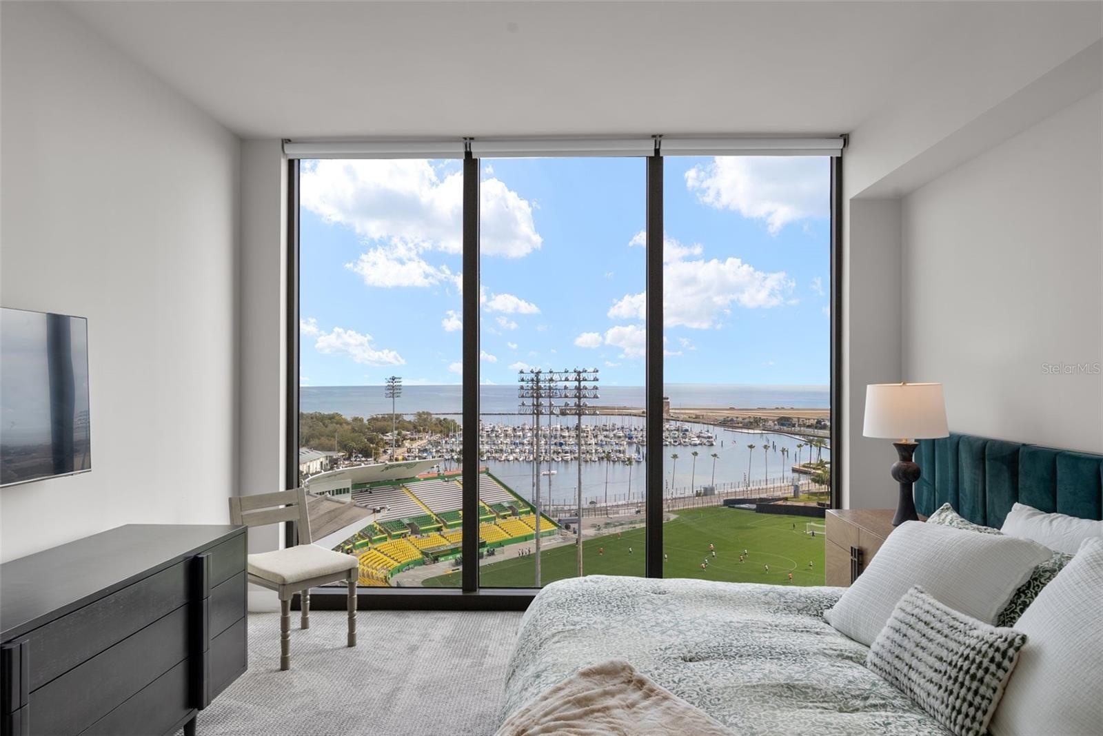 Luxurious primary suite