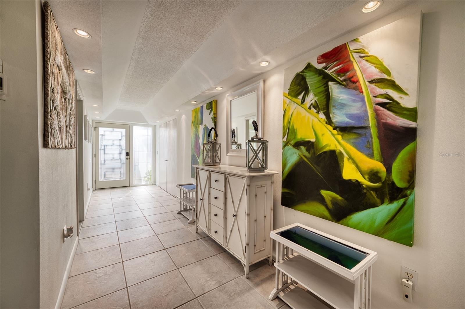 Gallery hallway entrance
