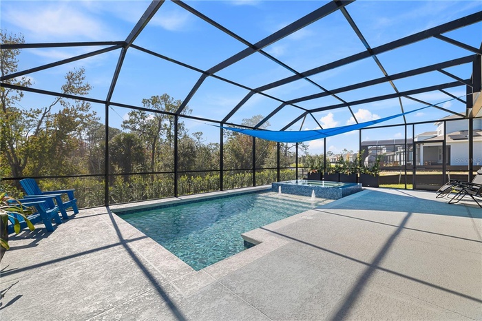 HEATED SALWATER POOL AND CONSERVATION LOT