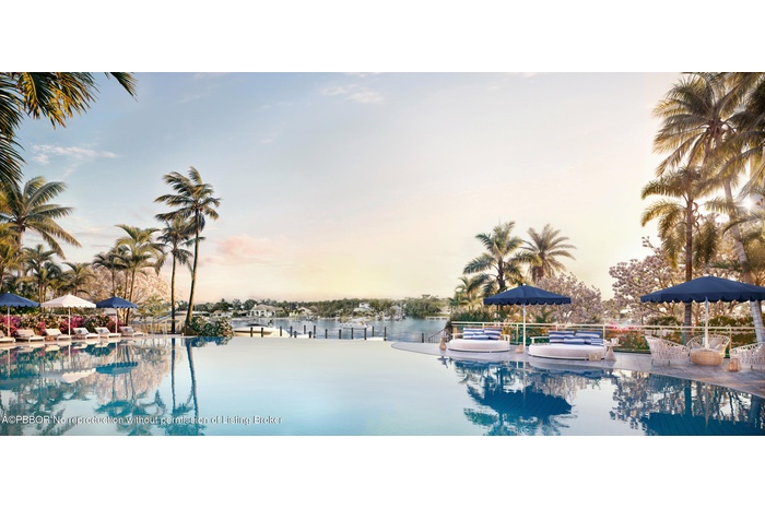 Paradise awaits at the 95 foot resort style pool with lap lane and 12 cabanas (6 are private and available for purchase, (subject to availability)