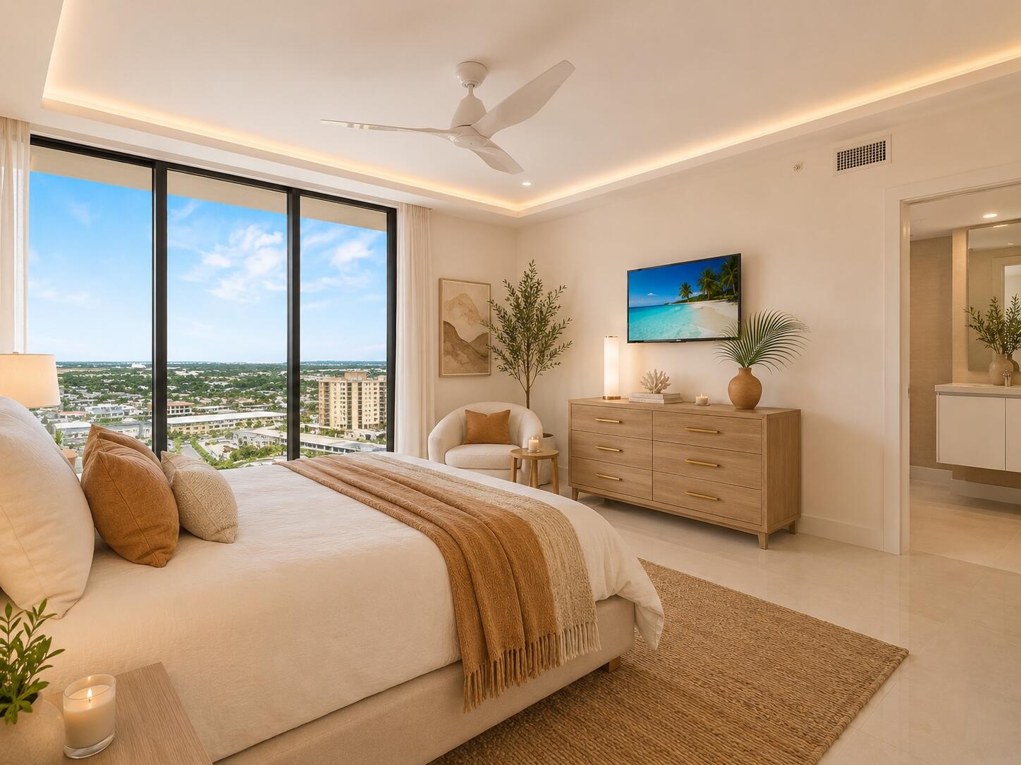 Virtually Enhanced 2nd Bedroom