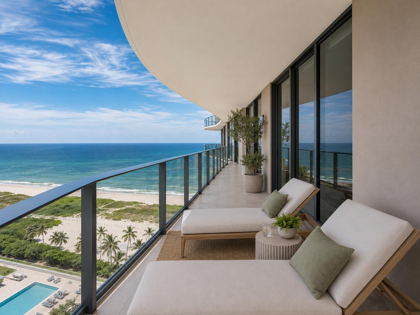 Wrap -Around Balcony