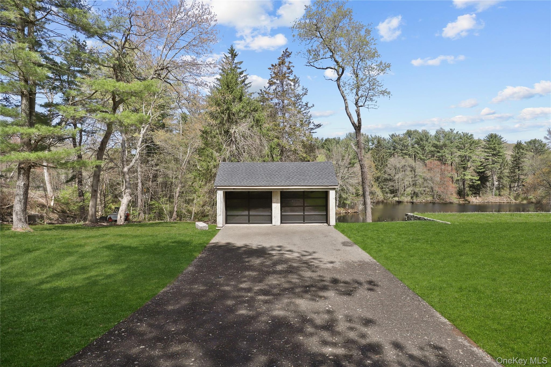Additional 2 car detached garage with separate gated entrance