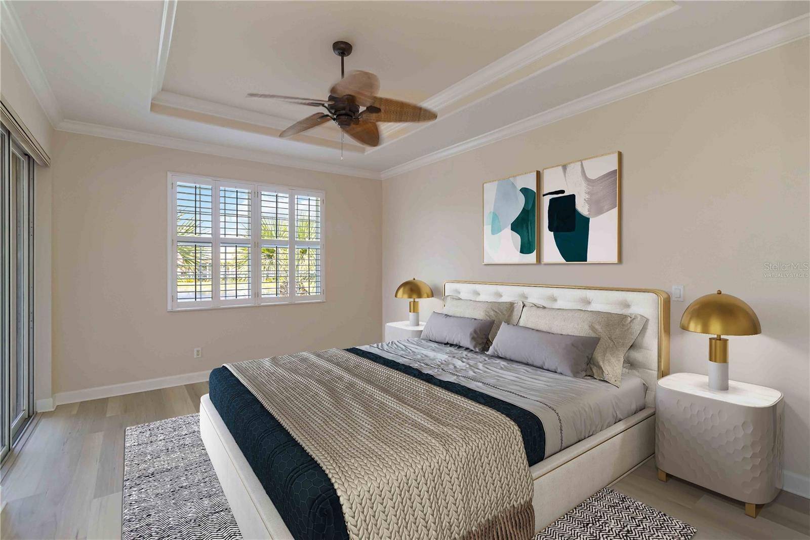 Virtually Staged - Primary Bedroom