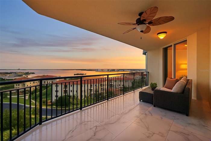 Waterfront elegance with endless sunset views
