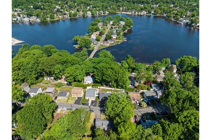 Aerial of Home & Indian Lake