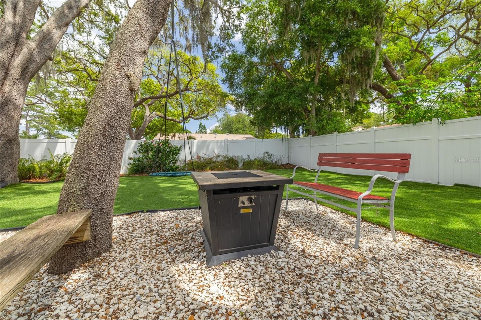 back yard