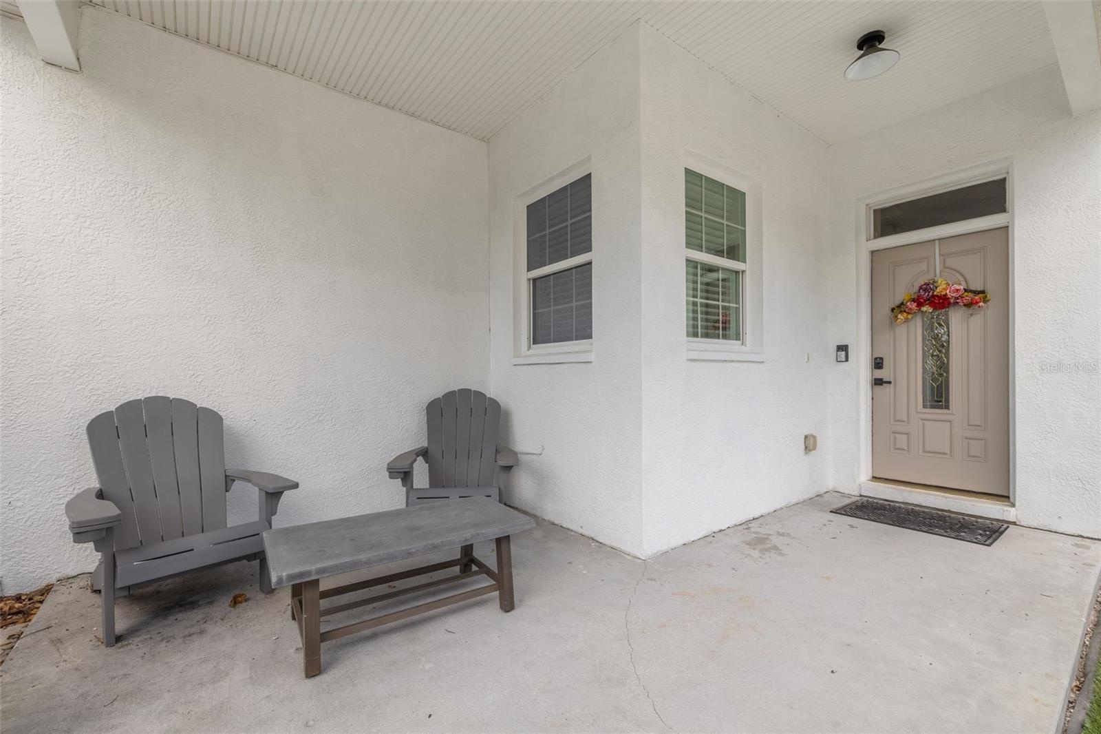 Front patio