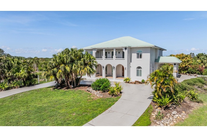 5 Acre Gated Estate awaits you!