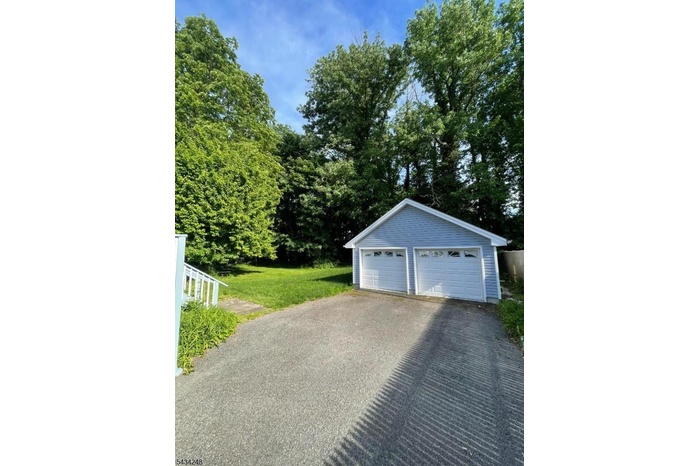 Driveway, two car garage