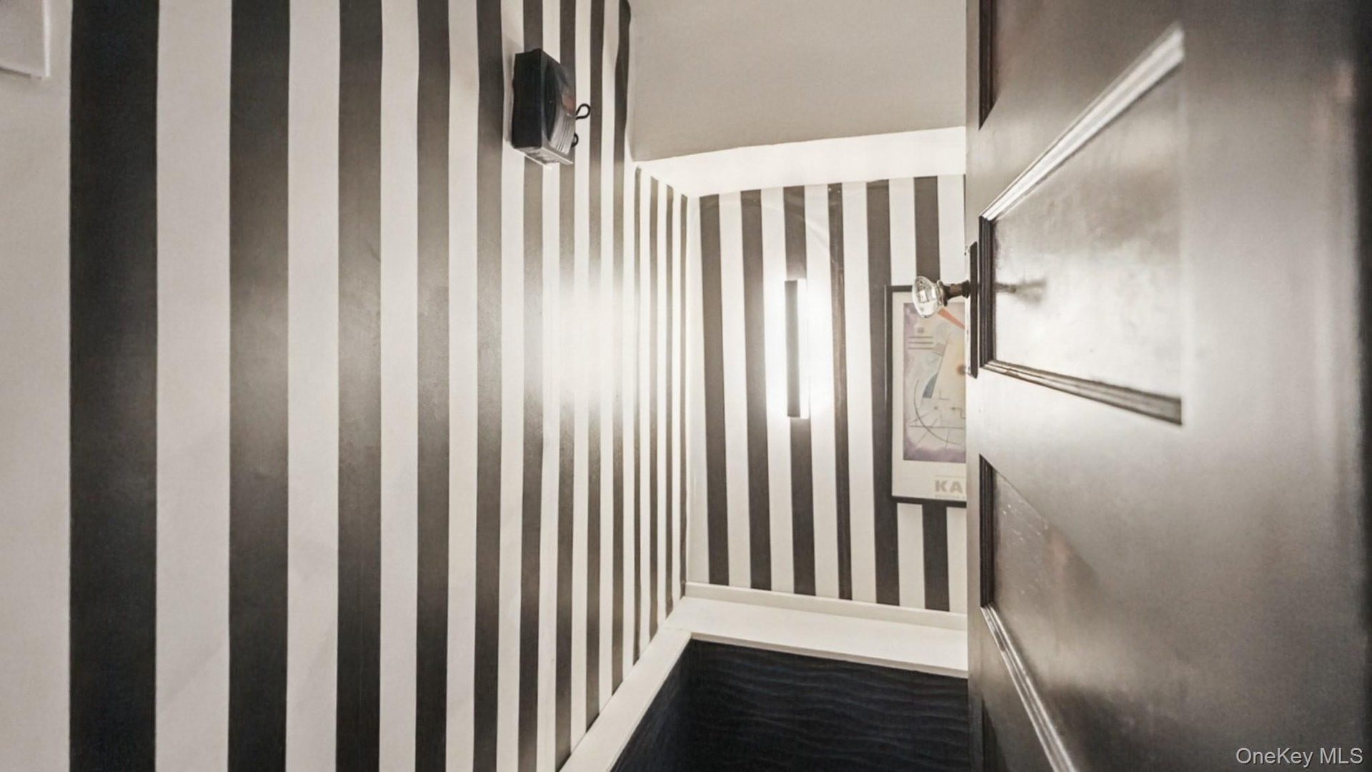 hallway to basement