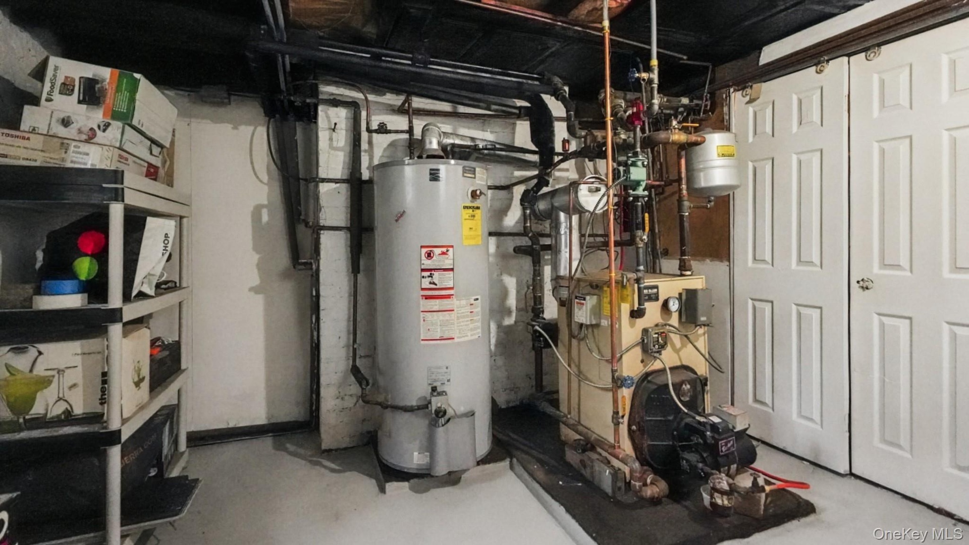 Boiler & Hot water tank room