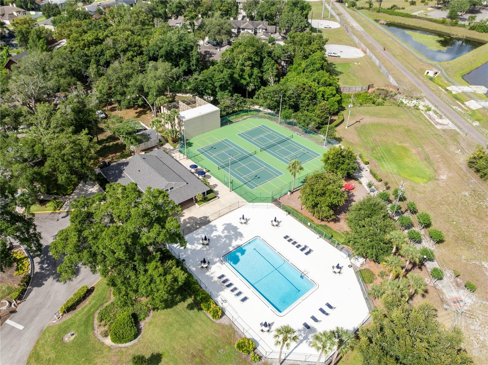 Aerial - Community Amenities