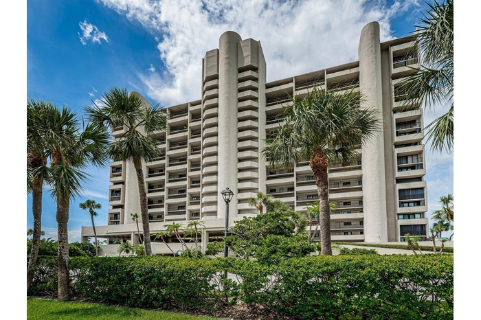 Presenting Lighthouse Towers Top Floor Residence # 2003 on Pristine Sand Key. DIRECT GULF & Intracoastal Views!