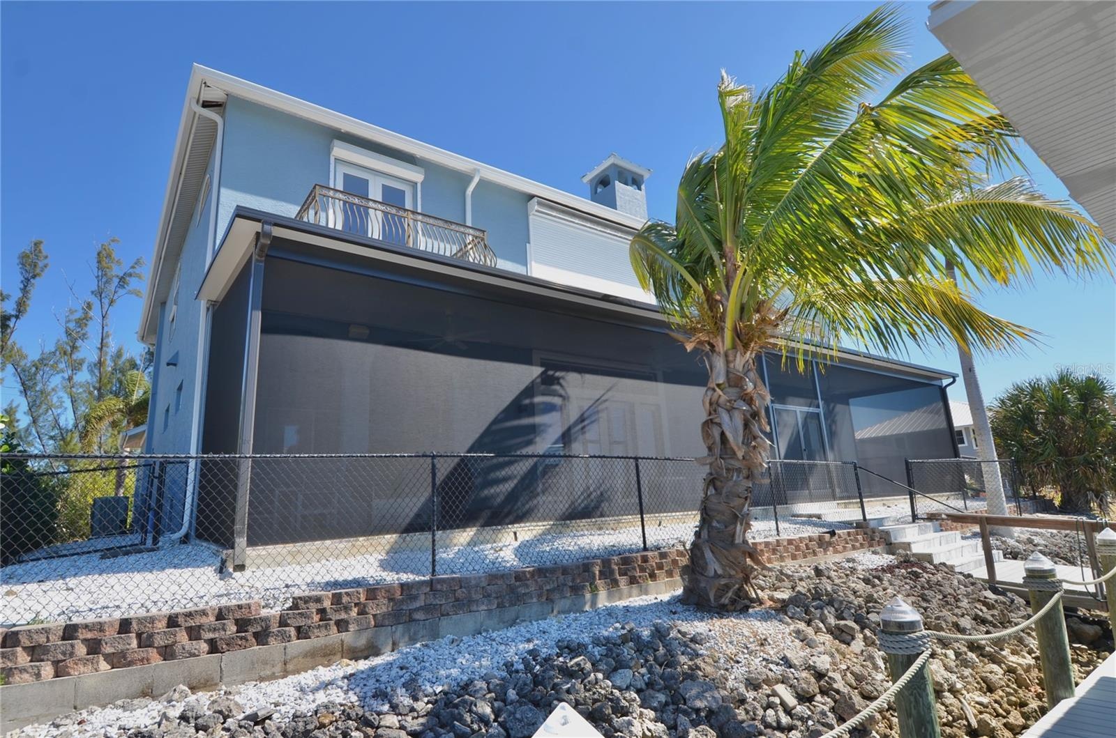 Back View of Home