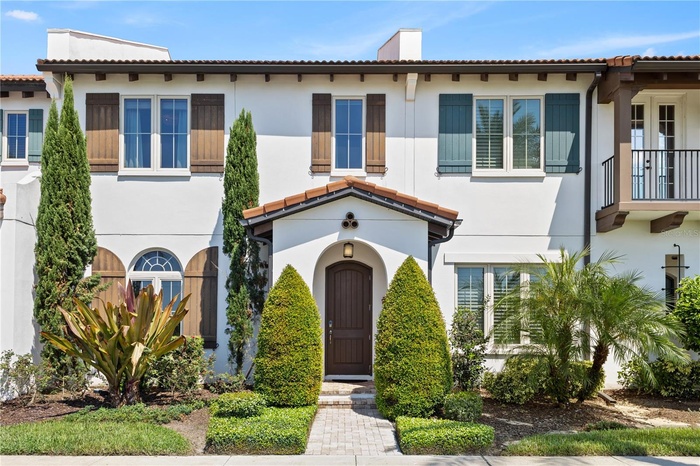 Front of the townhome.