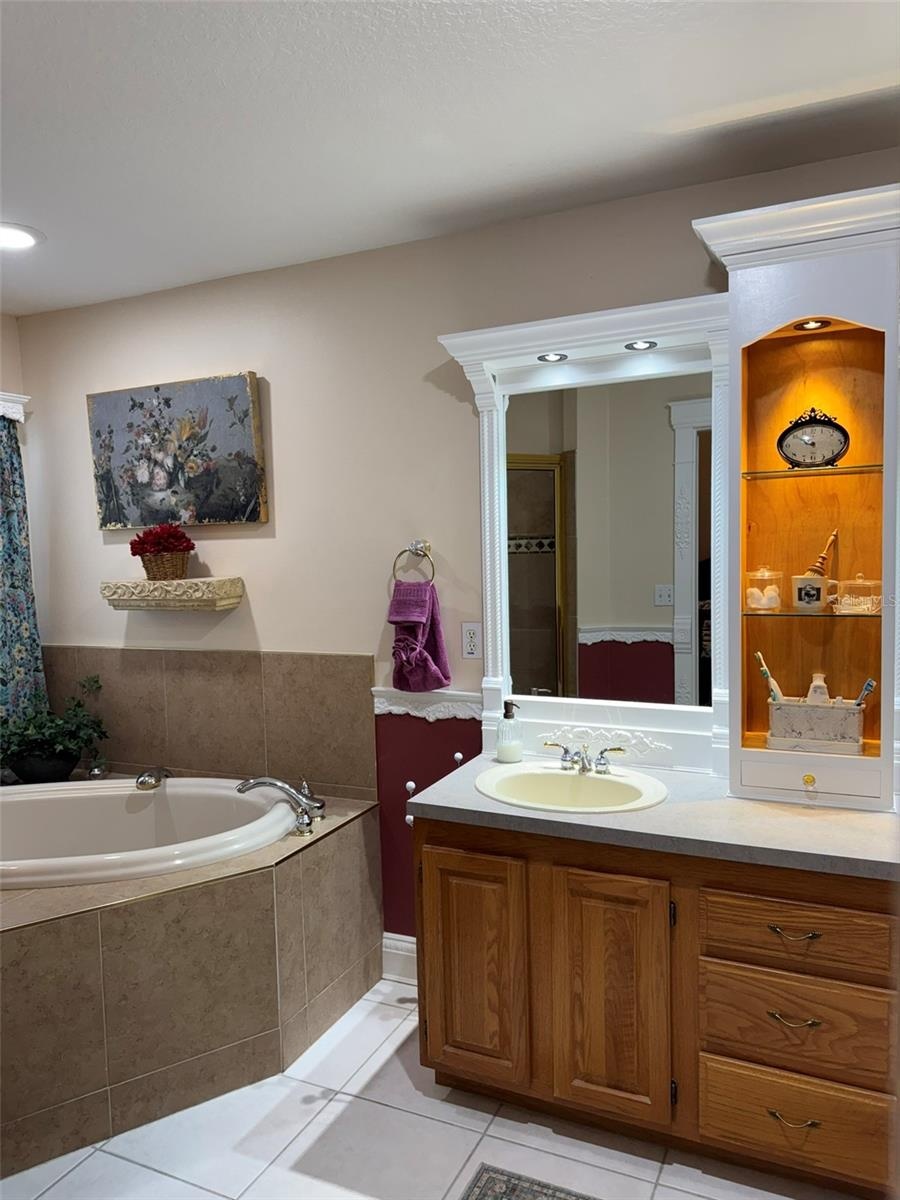 Master bathroom