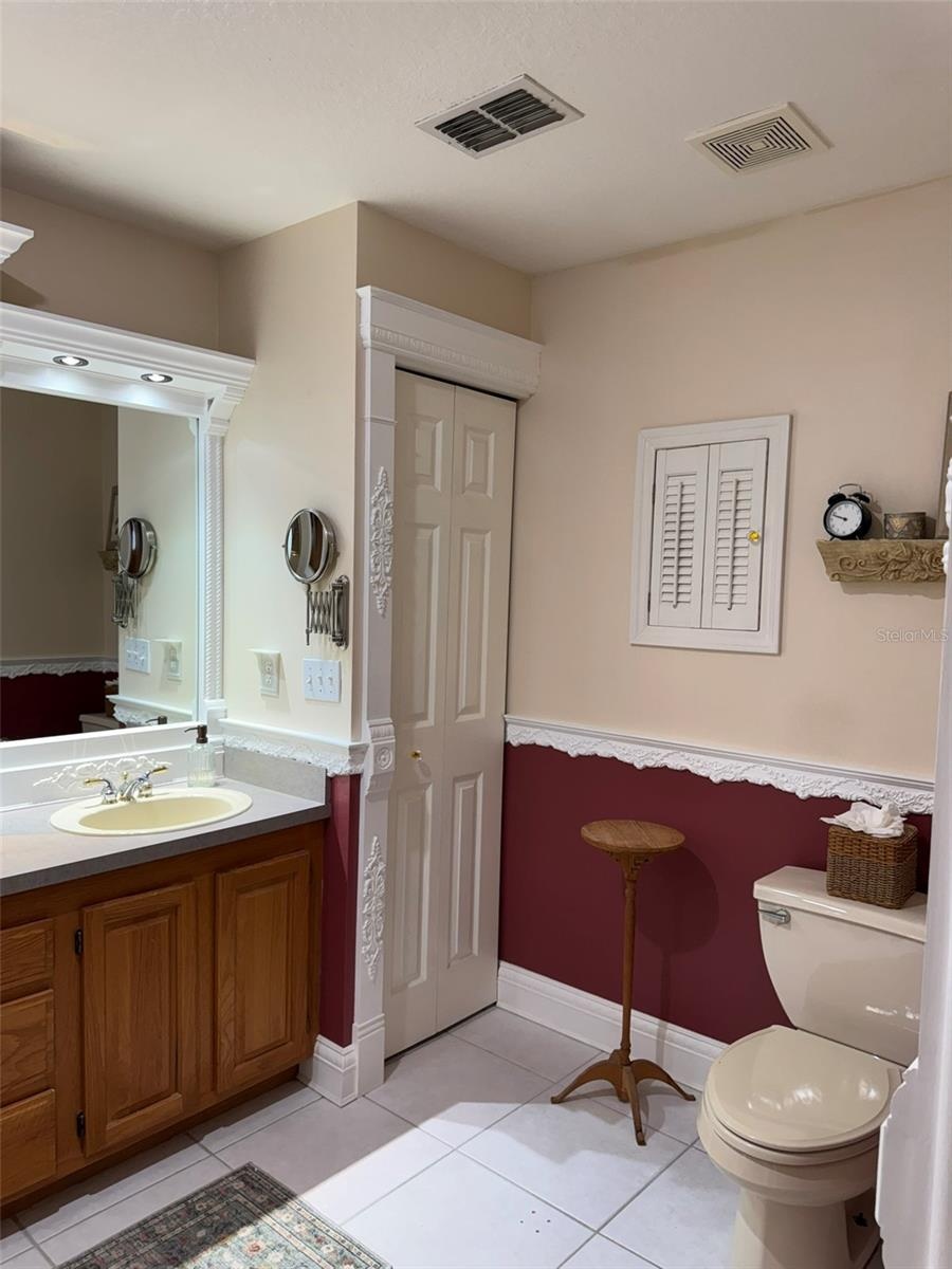 Master bathroom