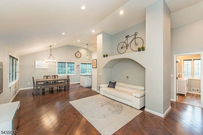 Grand open floor plan