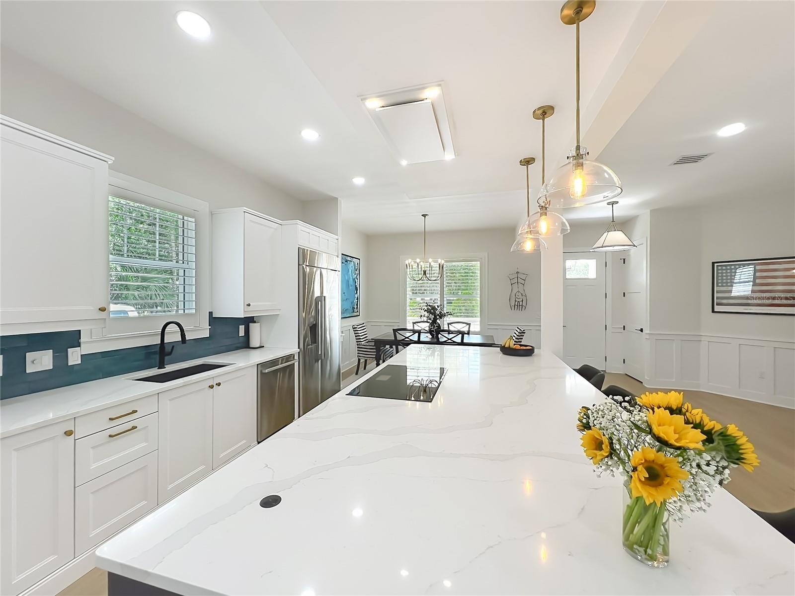 Large island - great for entertaining